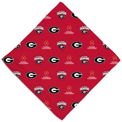 WinCraft Georgia Bulldogs College Football Playoff 2022 National Champions Pet Bandana