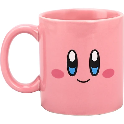 BIOWORLD Pink Kirby 16oz. Coffee Mug