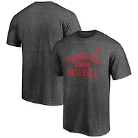 Men's Charcoal Philadelphia Phillies Team Primary Pill T-Shirt