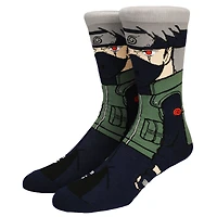 Men's BIOWORLD Naruto Kakashi Hatake Crew Socks