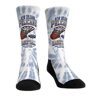 Unisex Rock Em Socks New Orleans Pelicans Vintage Hoop Crew Socks