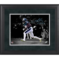 A.J. Brown Philadelphia Eagles Facsimile Signature Framed 11" x 14" Spotlight Photograph