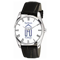 Spelman College Jaguars Berkeley Black Leather Watch