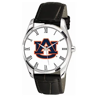 Auburn Tigers Berkeley Black Leather Watch