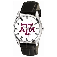 Texas A&M Aggies Berkeley Black Leather Watch