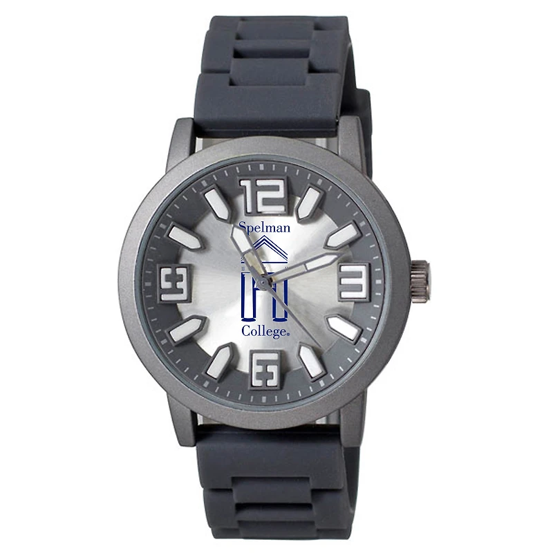 Spelman College Jaguars Enigma Silicone Strap Watch