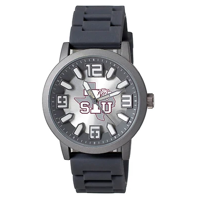 Texas Southern Tigers Enigma Silicone Strap Watch