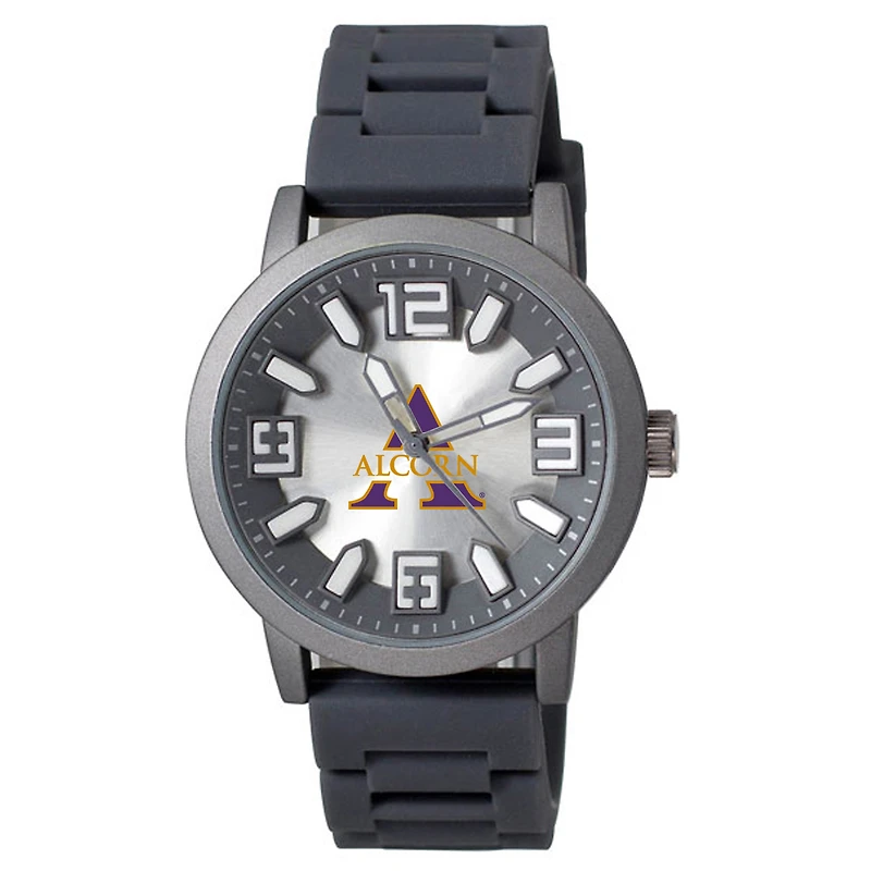 Alcorn State Braves Enigma Silicone Strap Watch