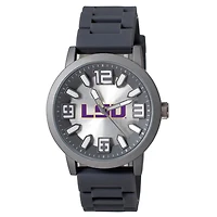 LSU Tigers Enigma Silicone Strap Watch