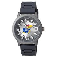 Kansas Jayhawks Enigma Silicone Strap Watch
