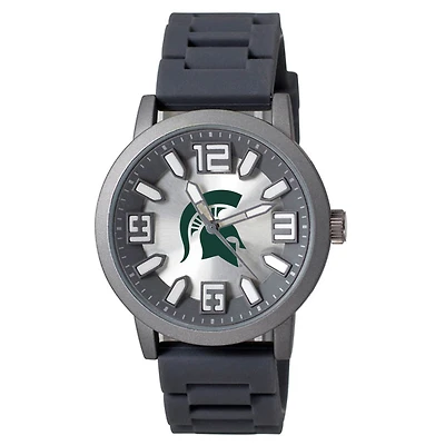 Michigan State Spartans Enigma Silicone Strap Watch