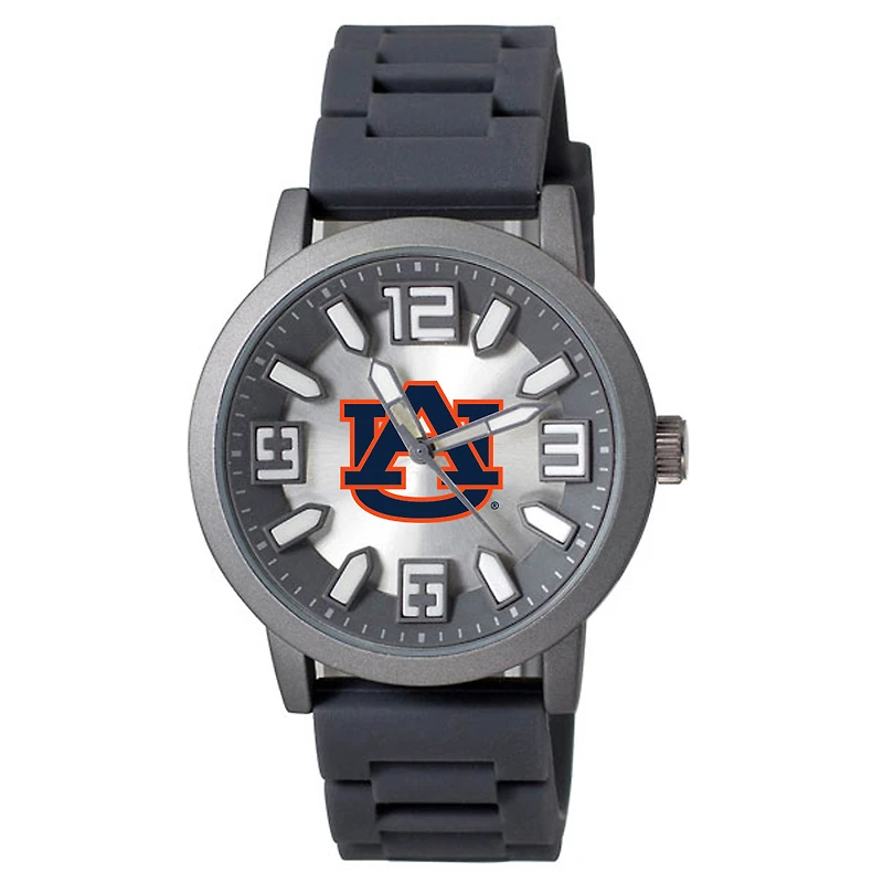 Auburn Tigers Enigma Silicone Strap Watch