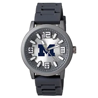 Michigan Wolverines Enigma Silicone Strap Watch
