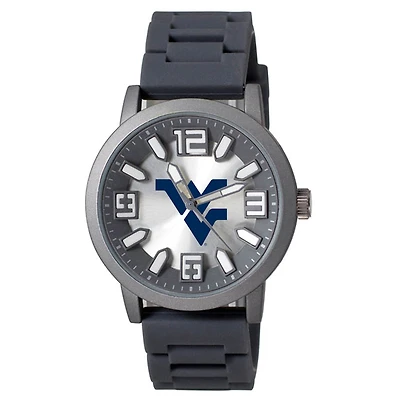 West Virginia Mountaineers Enigma Silicone Strap Watch