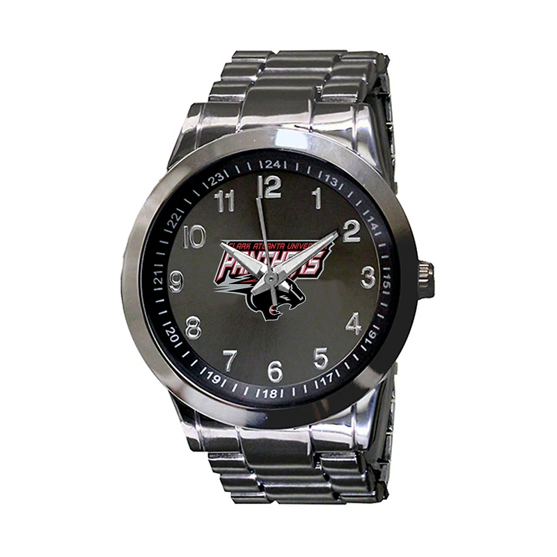 Clark Atlanta University Panthers Integris Gunmetal Stainless Steel Watch