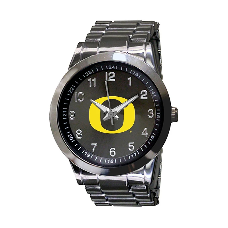 Oregon Ducks Integris Gunmetal Stainless Steel Watch