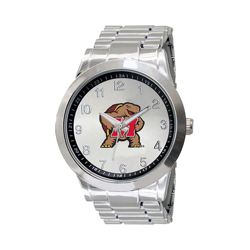 Maryland Terrapins Integris Stainless Steel Watch