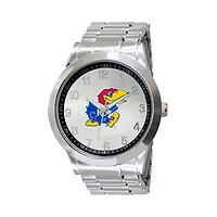Kansas Jayhawks Integris Stainless Steel Watch