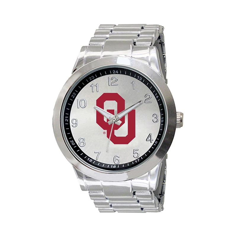 Oklahoma Sooners Integris Stainless Steel Watch