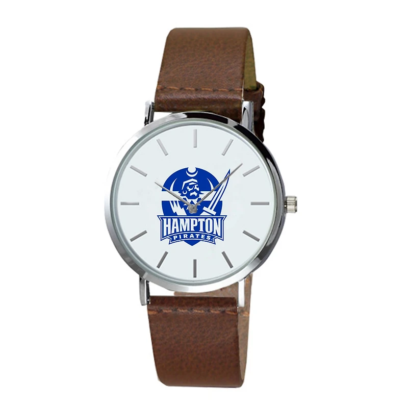 Hampton Pirates Plexus Brown Leather Watch