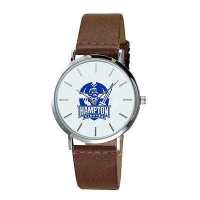 Hampton Pirates Plexus Brown Leather Watch