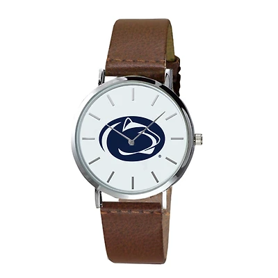 Penn State Nittany Lions Plexus Brown Leather Watch