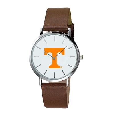 Tennessee Volunteers Plexus Brown Leather Watch