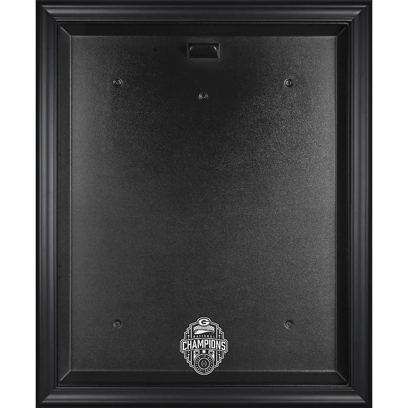 Fanatics Authentic Georgia Bulldogs College Football Playoff 2022 National Champions Framed Logo Jersey Display Case