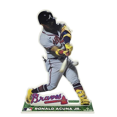Ronald Acuña Jr. Atlanta Braves 12'' Player Standee Desktop Display