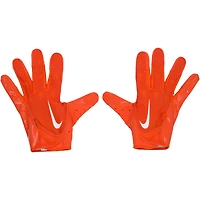 Kareem Hunt Cleveland Browns Game-Used Nike Orange Gloves vs. Washington Commanders on January 1, 2023