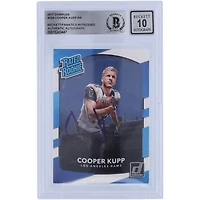 Cooper Kupp Los Angeles Rams Autographed 2017 Panini Donruss Rated Rookie #329 Beckett Fanatics Witnessed Authenticated 10 Rookie Card