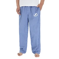 Men's Concepts Sport Blue Tampa Bay Lightning Traditional Woven Pants
