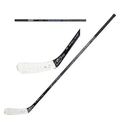 Mathew Barzal New York Islanders Autographed Game-Used Black CCM Stick vs. Columbus Blue Jackets on October 21 2021 with "G.U. 10/21/2021 vs CBJ" Inscription