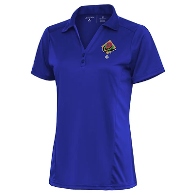 Women's Antigua Royal Pittsburgh Crawfords Tribute Polo