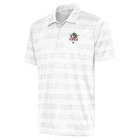 Men's Antigua White Negro League Compass Polo