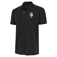 Men's Antigua Charcoal Kansas City Monarchs Big & Tall Tribute Polo