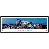 Minnesota Vikings 13.75'' x 40.25'' US Bank Stadium Standard Frame Panoramic