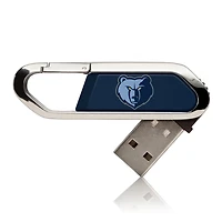 Memphis Grizzlies Solid Design 32GB Clip USB Flash Drive