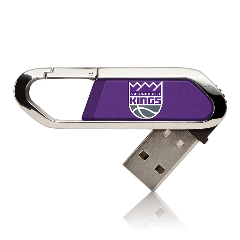 Sacramento Kings Solid Design 32GB Clip USB Flash Drive