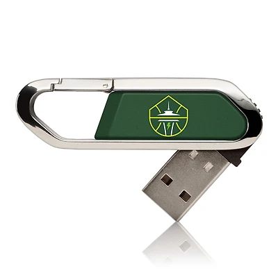 Seattle Storm Solid Design 32GB Clip USB Flash Drive