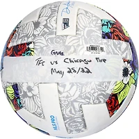 Toronto FC Match-Used Soccer Ball from the 2022 MLS Season