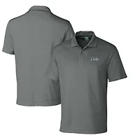 Men's Cutter & Buck Steel UCF Knights Citronaut DryTec Genre Textured Solid Polo