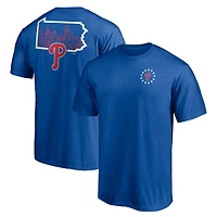 Men's Royal Philadelphia Phillies Philly State T-Shirt