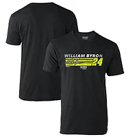 Men's Hendrick Motorsports Team Collection Heather Charcoal William Byron Hot Lap T-Shirt