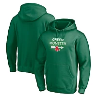 Men's Green Boston Red Sox Monster Seats Pullover Hoodie