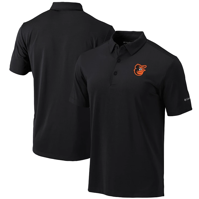 Men's Columbia Black Baltimore Orioles Omni-Wick Drive Polo