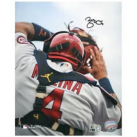 Yadier Molina St. Louis Cardinals Autographed 8" x 10" Back View Photograph