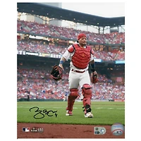 Yadier Molina St. Louis Cardinals Autographed 8" x 10" Walking Photograph