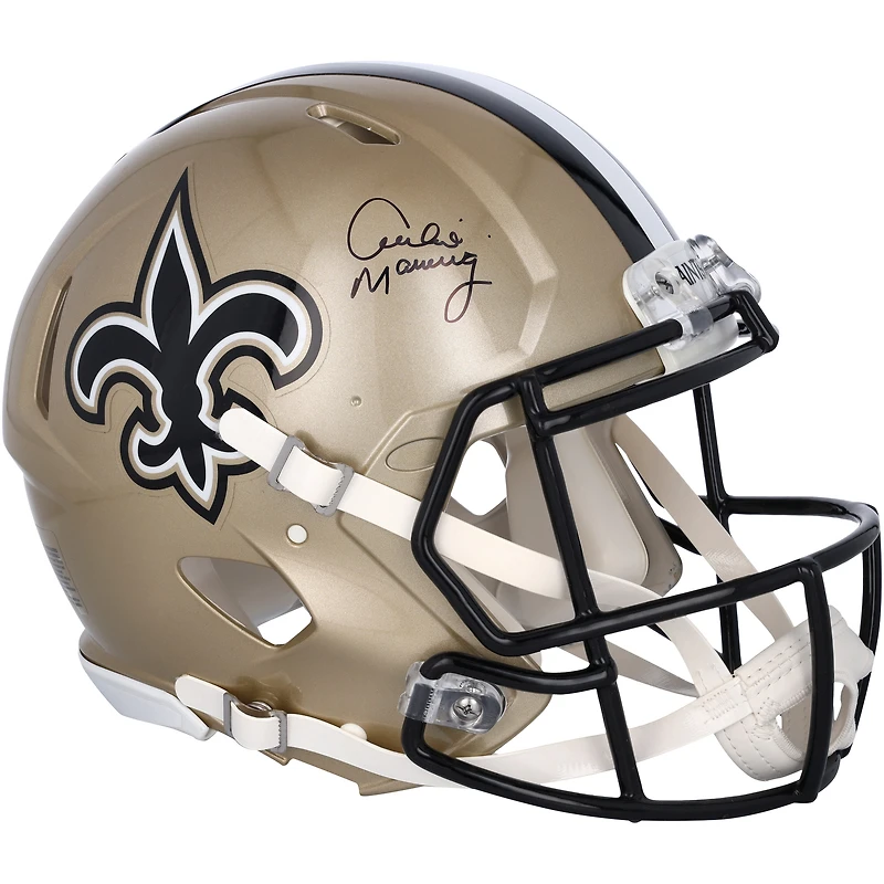 Archie Manning New Orleans Saints Autographed Riddell Speed Authentic Helmet
