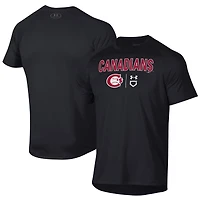 Men's Under Armour Black Vancouver Canadians Tech T-Shirt